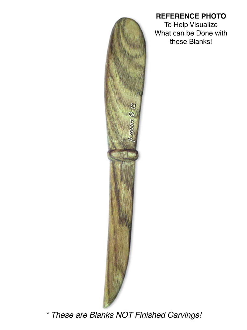 BASIC Letter Opener Basswood Blank/Cutout (1005D)