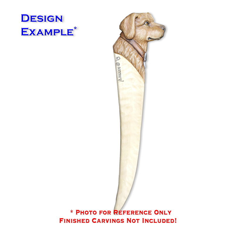 LAB SIDE Letter Opener Basswood Blank/Cutout (1005M)