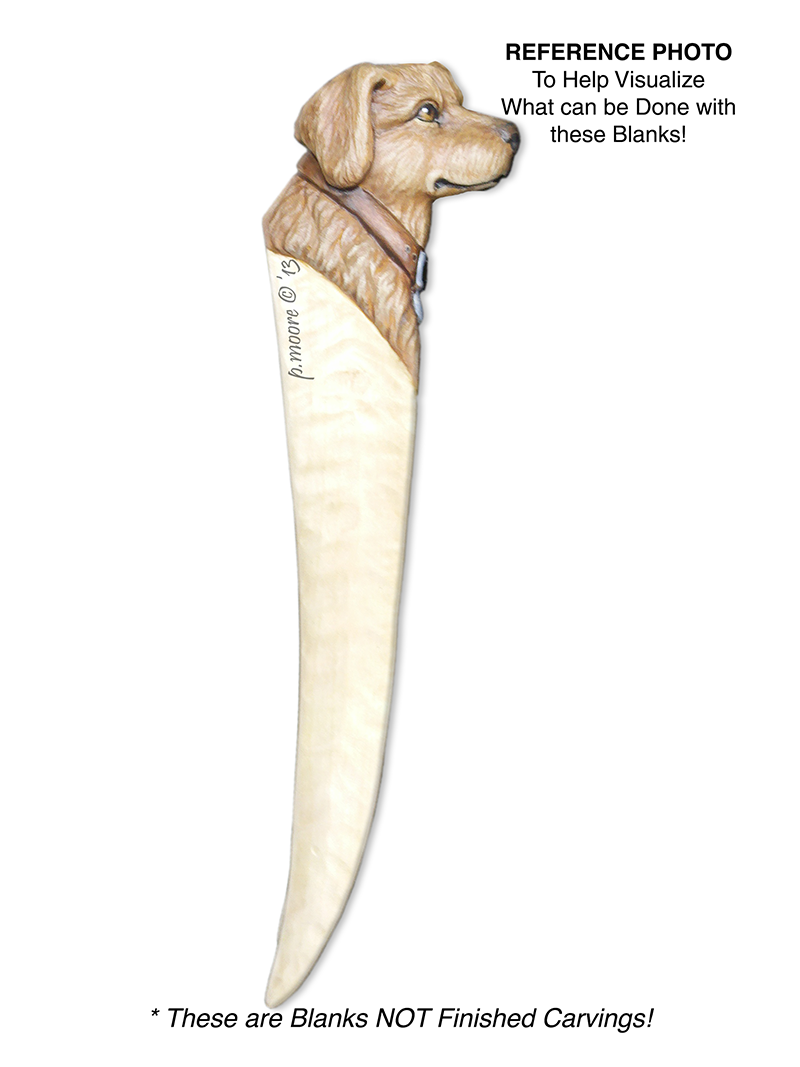 LAB SIDE Letter Opener Basswood Blank/Cutout (1005M)