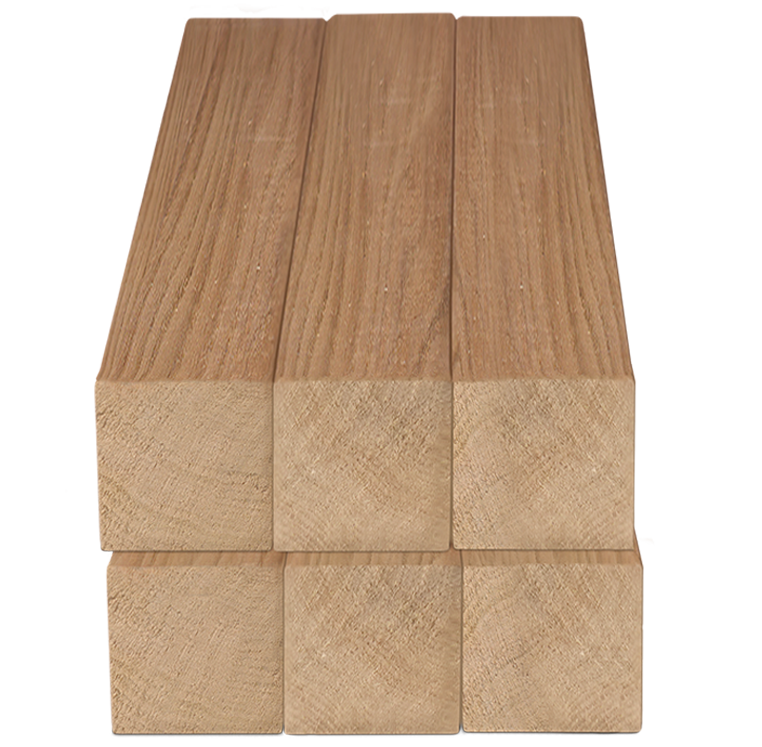 BUTTERNUT SQUARES - 2” x 2” x 12” (6pk)