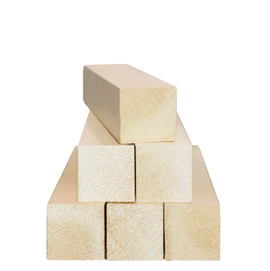 BASSWOOD SQUARES - 1.5” x 1.5”x 12” (6pk)