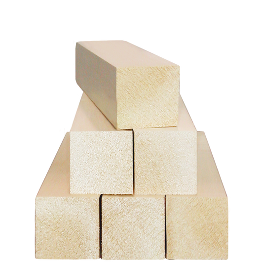 BASSWOOD SQUARES - 2”x 2” x 12” (6pk)