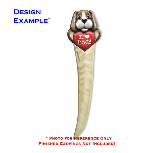 CUTE PUPPY Letter Opener Basswood Blank/Cutout (1005P)