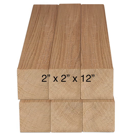 BUTTERNUT SQUARES - 2” x 2” x 12” (6pk)